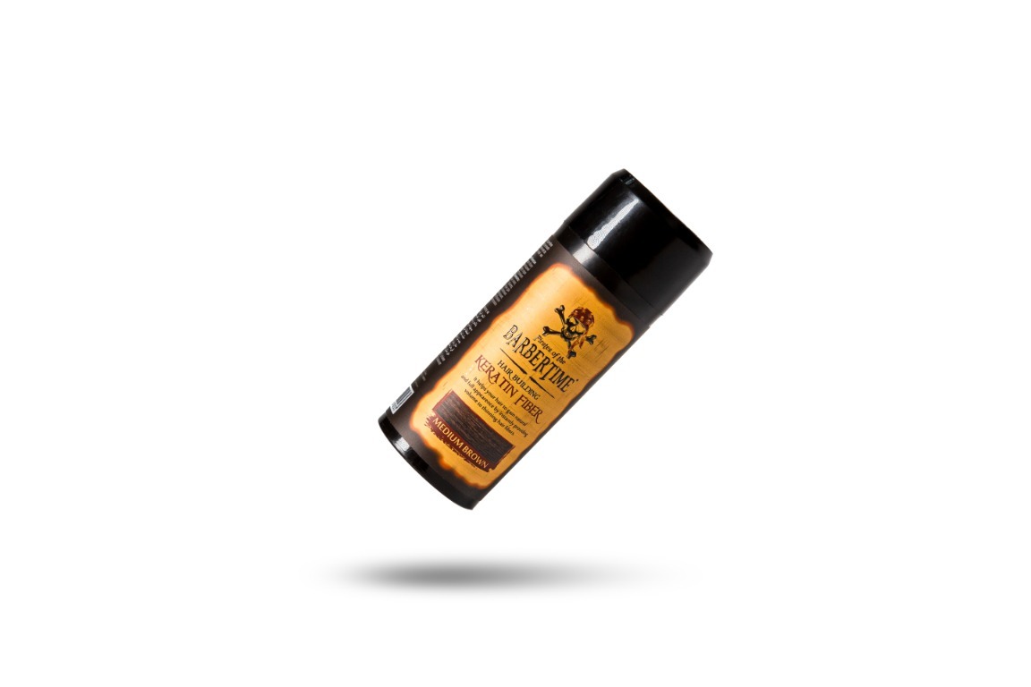 Hair Building Keratin Fiber Medium Brown - 2
